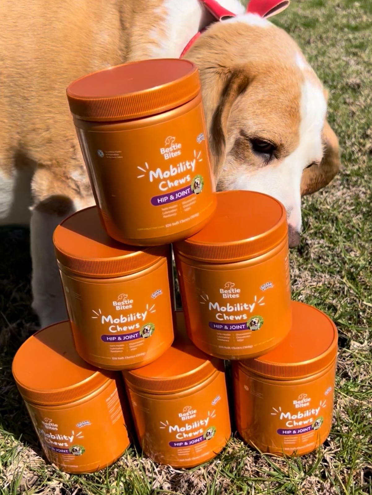 Hip & Joint Mobility Chews – Chicken Flavour | Bestie Bites