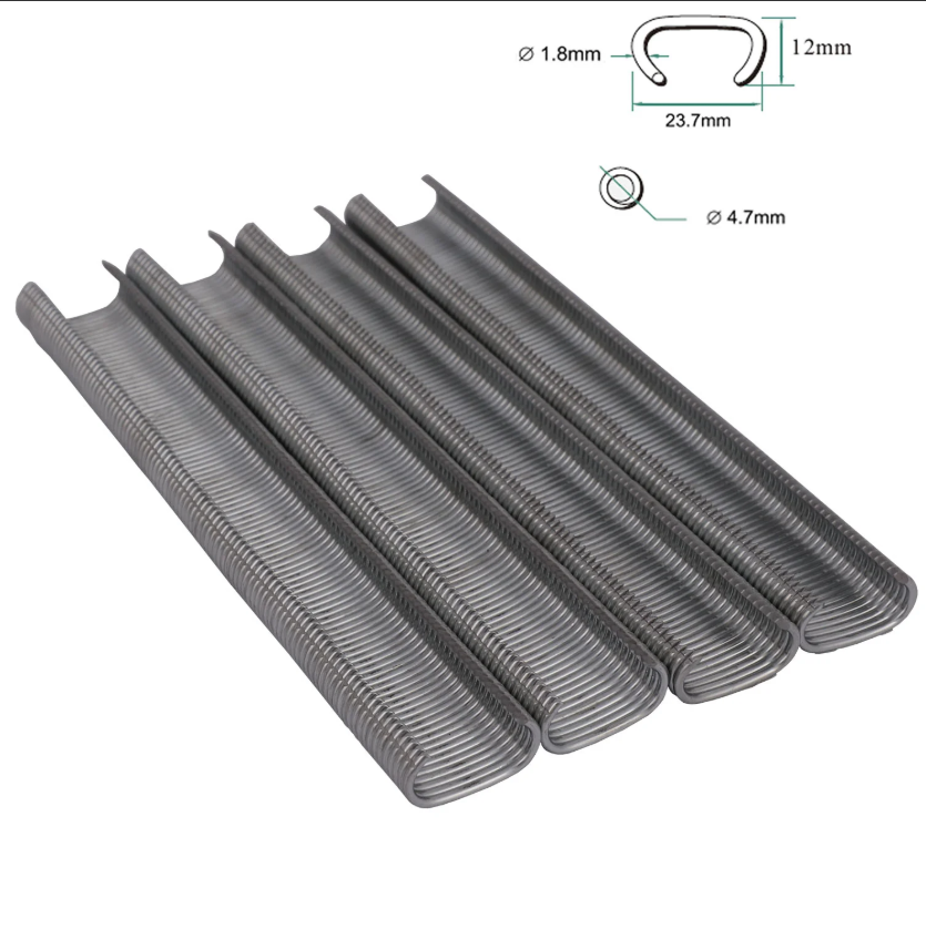 C24 Galfan zinc aluminium clip strips with dimensions