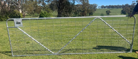 16ft N Brace Farm Gate 4800x1170mm - Outback Fencing and Steel Supplies