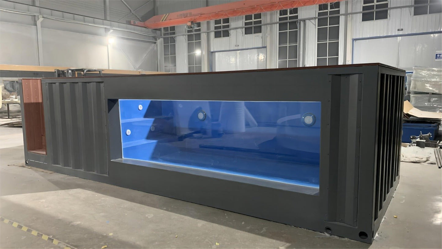 20 Foot Container Pool - Outback Fencing and Steel Supplies