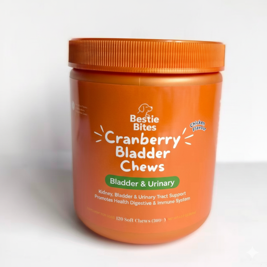 Cranberry Bladder Chews – Chicken Flavour | Bestie Bites