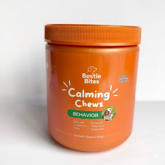 Calming Chews – Chicken Flavour | Bestie Bites