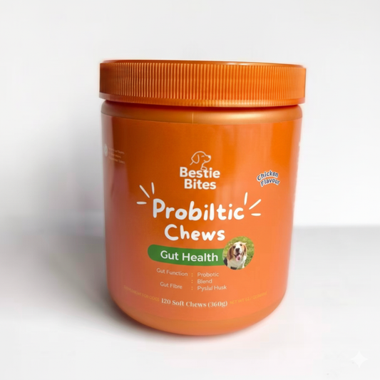 Probiotic Chews – Chicken Flavour | Bestie Bites