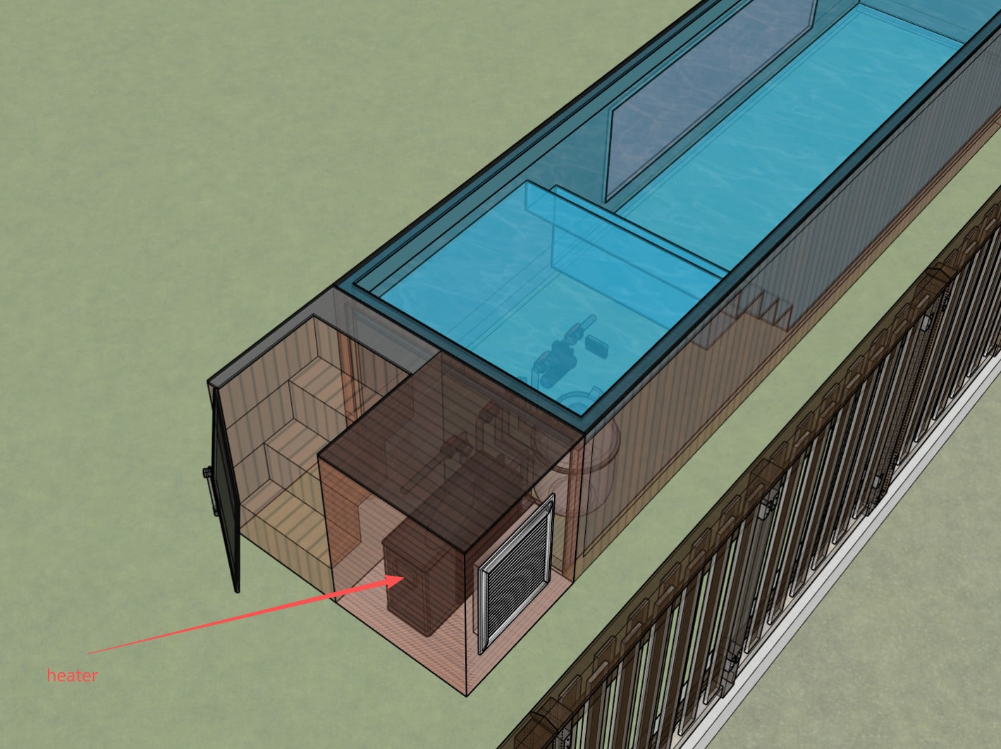 30 Foot Container Pool