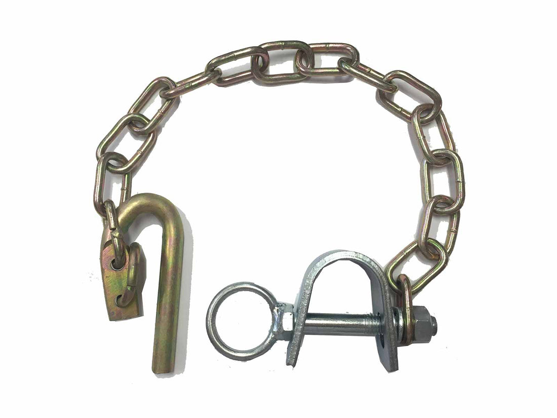 BosAg bolt-on field gate fastener kit for 25NB double gates