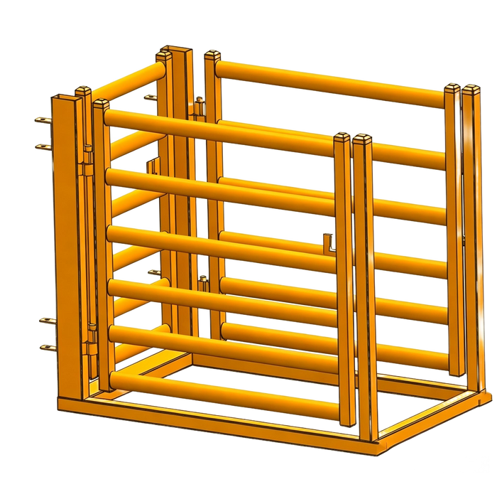 1.25 m three-way draft box