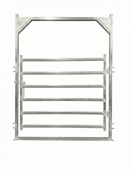 High Top Ride Through Gate - Outback Fencing and Steel Supplies