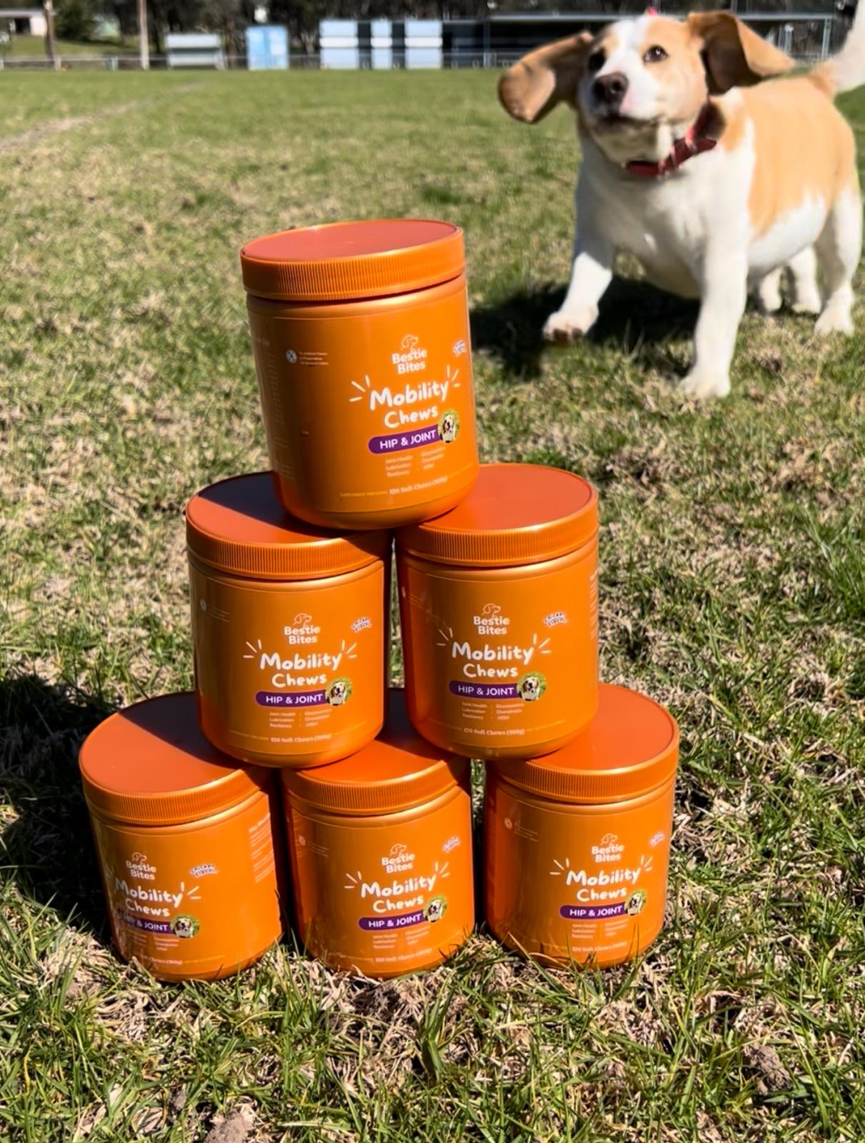 Hip & Joint Mobility Chews – Chicken Flavour | Bestie Bites - Outback Fencing and Steel Supplies
