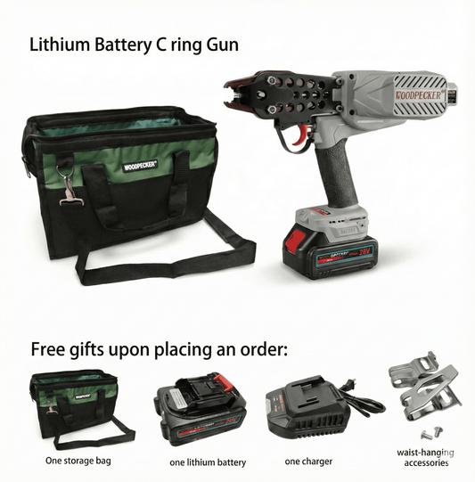 Premium 20V Cordless C Ring Gun - Outback Fencing and Steel Supplies