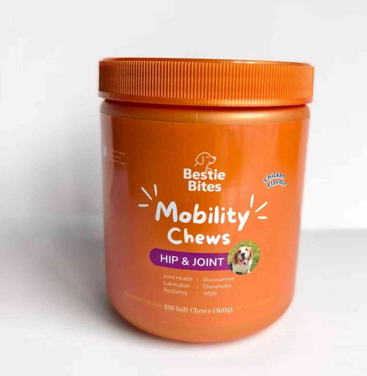 Hip & Joint Mobility Chews – Chicken Flavour | Bestie Bites