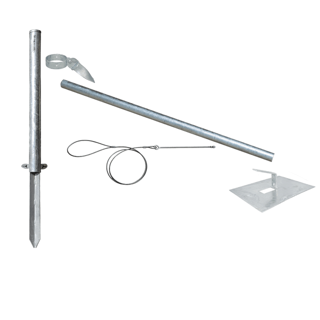 Rotech Heavy Duty Drive-Tight End Assembly — 100NB Post / 50NB Stay